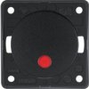 Integro Flow Wyłącznik kontrolny z czerwoną soczewką 2-biegunowy czarny 937522510 HAGER