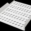 26210022 19-inch shelf, 2 U, gray