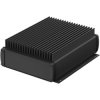 BOPLA 84416200.HMT1 Alubos Aluminium flanged box cooling fins black