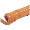 BKL 1506134 Spiral Cable 2x1mm² 800-3200mm Orange 1pc
