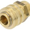 ES-12-A Szybkozłącze 0÷35bar mosiądz 41mm Gwint zew: G 1/2 1000l/min