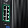 TI-BG5091 TRENDnet TI-BG5091 Industrial DIN Rail Switch 2.5G 9-Port PoE
