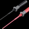 L4939 Test probes, extra narrow, red/black, 4 mm