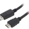 Kabel DisplayPort wtyk,HDMI wtyk, PVC, 3D,Full HD 1080p, dł. przewodu: 1,8m CC-DP-HDMI-6
