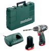 Metabo 600080500 PowerMaxx BS Cordless Drill 10.8V Li-ion Spindle Hex Socket