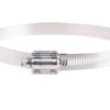 Opaska zaciskowa średnica wew 130 → 160mm ślimakowa HI-TORQUE Stal nierdzewna szerokość 16mm