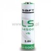 Bateria ( litowa ) 3,6V LS14500 AA 2600mA