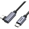 Unitek Kabel USB-C kątowy 90° PD100W 5m