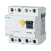 Wyłącznik natężenia szczątkowego, 4-biegunowy, 25A, 30 mA, Eaton F, 187456 PFIM Moeller IEC/EN 61008, 62423