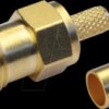 100024672 SMA cable jack for RG-316/U gold-plated soldered/crimp connectio