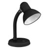Lampka biurkowa E27 DTL001B DPM, elastyczne ramię, włącznik w podstawie, przewód 1,5 m, czarna