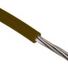 Przewód jednożyłowy linkowy, Przewód instalacyjny, 0,2 mm², 11/0,16 mm, 24 AWG, XLPE, 300 V, Brązowy, dł. 100m, RS PRO