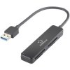 Renkforce RF-5151022 RF-PCR-220 memory card reader USB 3.2 black external