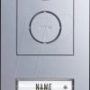 41395 Front-door station for video door intercom, silver