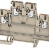 Multi level terminal block, push-in connection, 0.5-2.5 mm², 24 A, 8 kV, orange, 2428540000