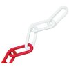 Faithfull FAICHPRW812C Plastic Chain 8mm x 12.5m Red / White