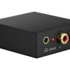 Konwerter sygnału audio cyfrowo / analogowy (toslink, coaxial...