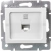 LOGI Gniazdo komputerowe pojedyncze (RJ45Cat 6 Jack) Biały 25109