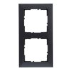 SUNO Ramka 2 podwójna ciemnoszary 721552 LEGRAND