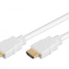 Kabel HDMI / HDMI 3m biały Goobay 2.0 4K@60Hz