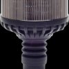 20330 LED rotating beacon, 12 - 24 V, fixed base, grey glass