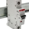 Wyłącznik nadprądowy MCB, Typ C, 1-biegunowy, 50A, 230V, 72V, na szynę DIN, ABB S201-C50, S200