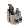 Kostka elektryczna 2-polowa 400 V~ 10 A z gniazdem bezpiecznika 5 × 20 mm, TLF100-2P