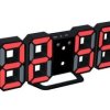 ZEGAR BUDZIK LED RED DATA/TEMP/ALARM