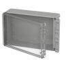 Bopla B 261709 PC-V0-G 7035 (96026335) - obudowa uniwersalna z przezroczystą pokrywą (271 x 170 x 90 mm)