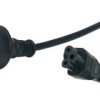 Przewód zasilający Australia AC-AUS IEC C5 2,5A - POSAC-C5AS/NZS18 czarny 1,8m