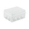 Puszka n/t hermetyczna 150x110x70 10 dławików IP65 biała S-BOX 306B