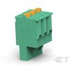 Wtykowy blok zaciskowy 4 -pinowe raster 5 mm 1 -rzędowe TE Connectivity
