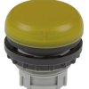 Światło kontrolne – reflektor, seria: M22, kolor: Żółty, otwór: 22.5mm, IP69K, Montaż wpuszczany