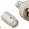 BNC plug 75 Ω, RG-59, RG-62, Belden 8221, Belden 9228, crimp connection, straight, 031-71008