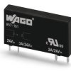 Przekaźnik półprzewodnikowy Montaż wtykowy 0,1 A WAGO 48 V DC Tranzystor/triac