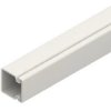 Electrical installation duct, (L x W x H) 2000 x 17.5 x 18 mm, PVC, white, HKL2020.6, 1 piece with 2 meters