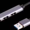 BS13-50001 USB 3.0, 4-port hub, 4xA USB-A cable, 0.12 m