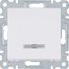 Lumina Łącznik kontrolny 1-biegunowy biały 16A/250VAC WL0610
