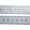 RS PRO Linijka 300 mm Chrom satynowany Stal Jednostki brytyjskie, Jednostki metryczne
