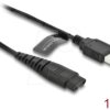 90987 Hatteker shaver charger spare cable, 1.2 m