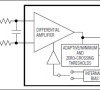 Variable-Reluctance Sensor Interface with Differential Input and Adaptive Peak Threshold