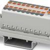 Distribution block, push-in connection, 0.34-4.0 mm², 41 A, 6 kV, gray, 1047454