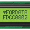 Wyświetlacz alfanumeryczny LCD, , Alfanumeryczny, podświetlanie LED, Fordata