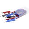 Schnepp 354 000060 Test Lead Kit 4mm Jacks 1.00m Black/Red/Blue