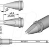 R470017 R470 soldering tip, chisel-shaped, R470017/4.0 x 1.8 mm