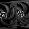ACFAN00136A Arctic case fan P14 Black, 140 mm, pack of 5