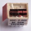2-pole changeover switch (SDC-2-023 ) - ERG