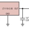 Low I, Low Dropout, 800mA, Source and Sink Regulators Adjustable and Fixed 2.5V, 2.85V, 5V Output