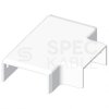 Łącznik odgałęźny bezhalogenowy LSOH HF LHD 40x20mm biały KOPOS