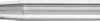 Frez PFERD TOOLS WRC 0210/3 Z3 PLUS 21205083, 2 mm x 40 mm , 1 szt.